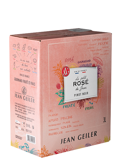 Le Petit Rosé de Jean - BIB 3L Vin de France